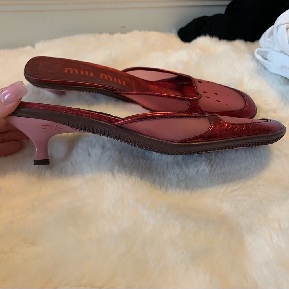 miu miu | vintage 90s kitten heels - Picture 2 of 4